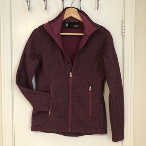 SPYDER Full Zip Fleece Lined Sweater